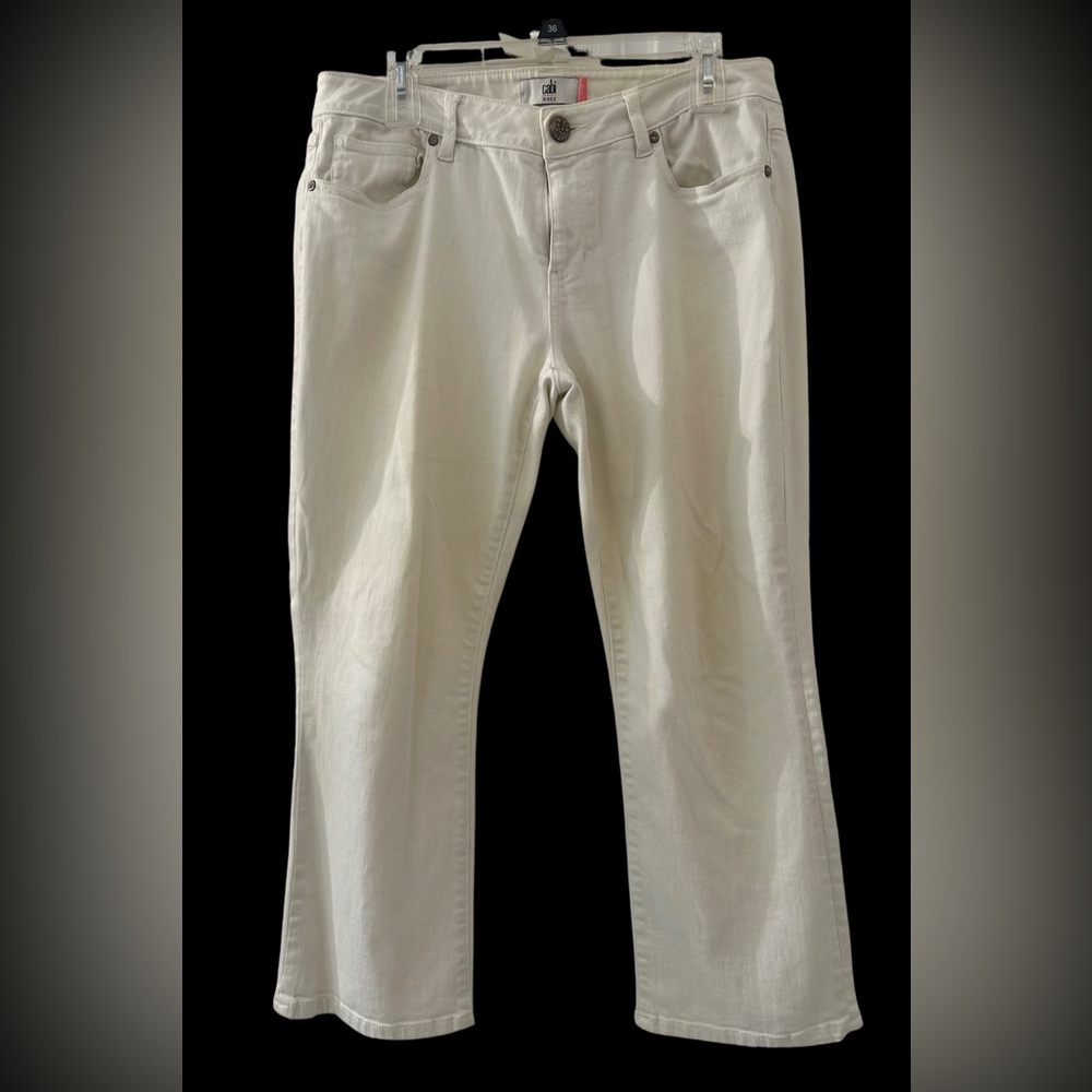 CAbi Kick It Crop white jeans style #5172